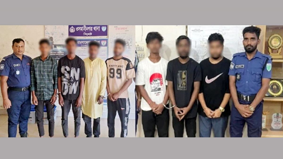 মশাল মিছিলের প্রস্তুতি, সিলেটে নিষিদ্ধ ছাত্রলীগের ৭ নেতাকর্মী গ্রেফতার