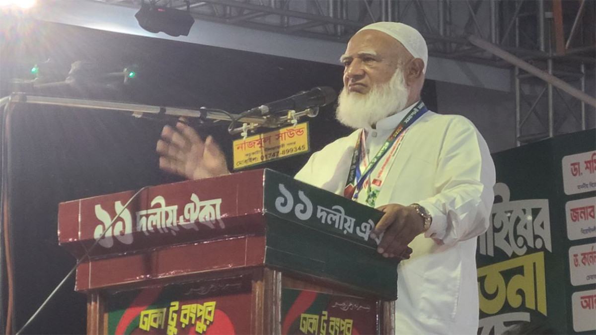 হাসিনার পথে হাঁটলে পরিণতি তার মতোই হবে: জামায়াত আমির