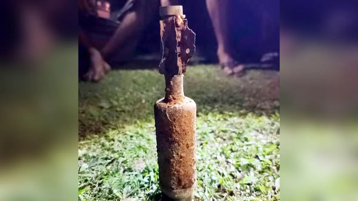 জাফলংয়ে পরিত্যক্ত মর্টার শেল উদ্ধার