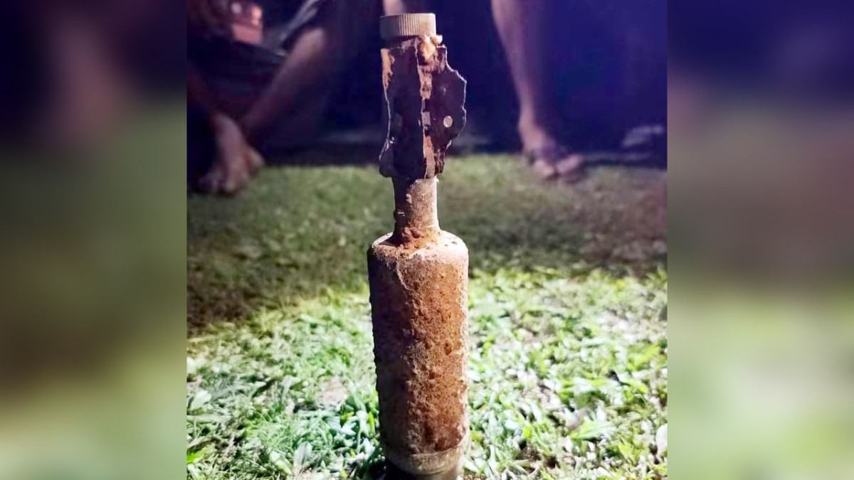 জাফলংয়ে পরিত্যক্ত মর্টার শেল উদ্ধার