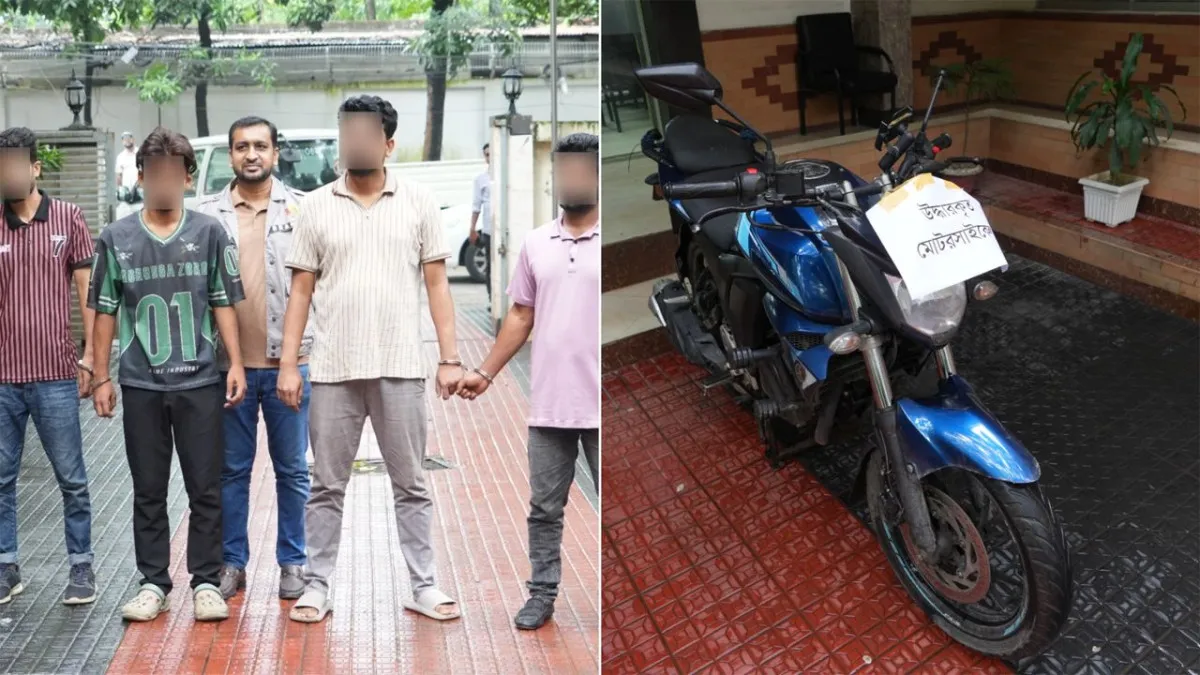 যাত্রাবাড়ীতে ককটেল বিস্ফোরণে গ্রেফতার ৪