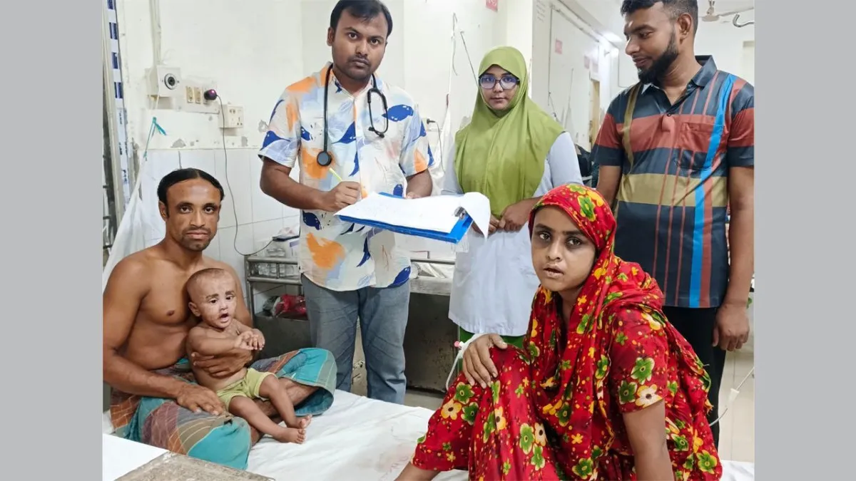 দুধের জন্য কাঁদছিল ৭ মাসের হুসাইন, পাশে দাঁড়ালেন ডা: জুবাইদা রহমান