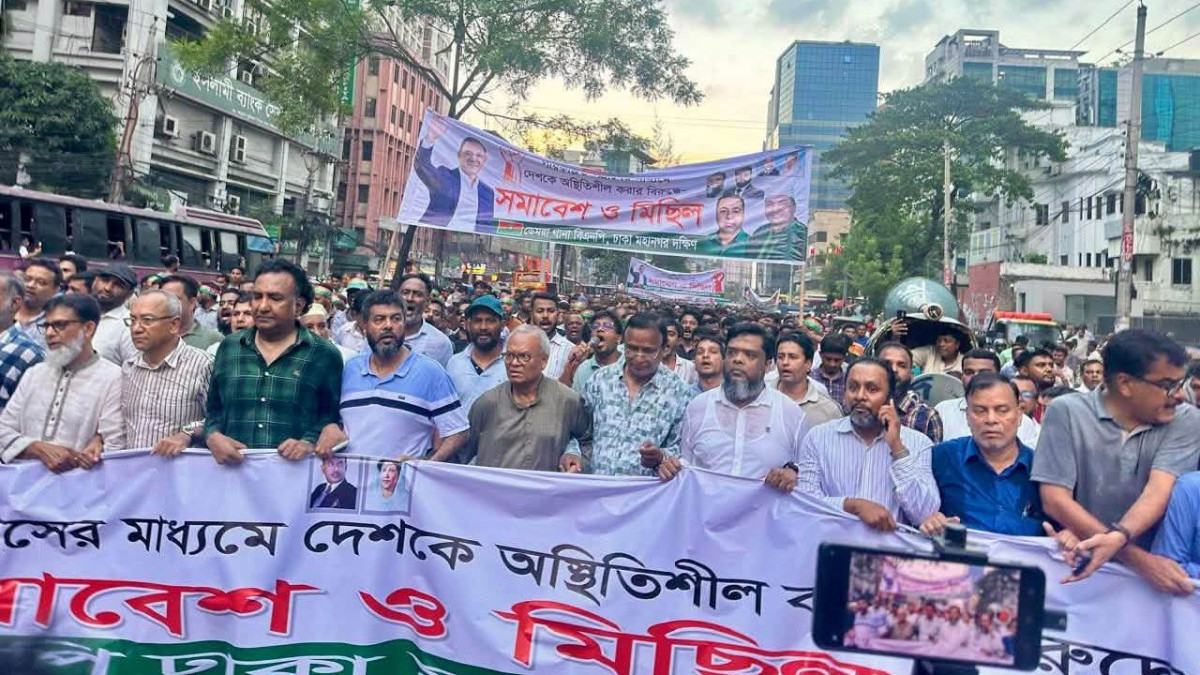 ক্ষমতার জোর দেখিয়ে বিএনপি কখনো রাজনীতি করেনি : রিজভী