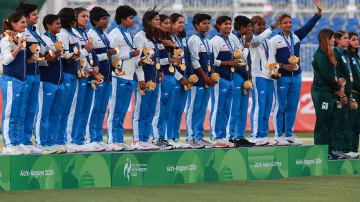 এশিয়ান গেমসে নারী ক্রিকেটে ভারতের স্বর্ণ জয়