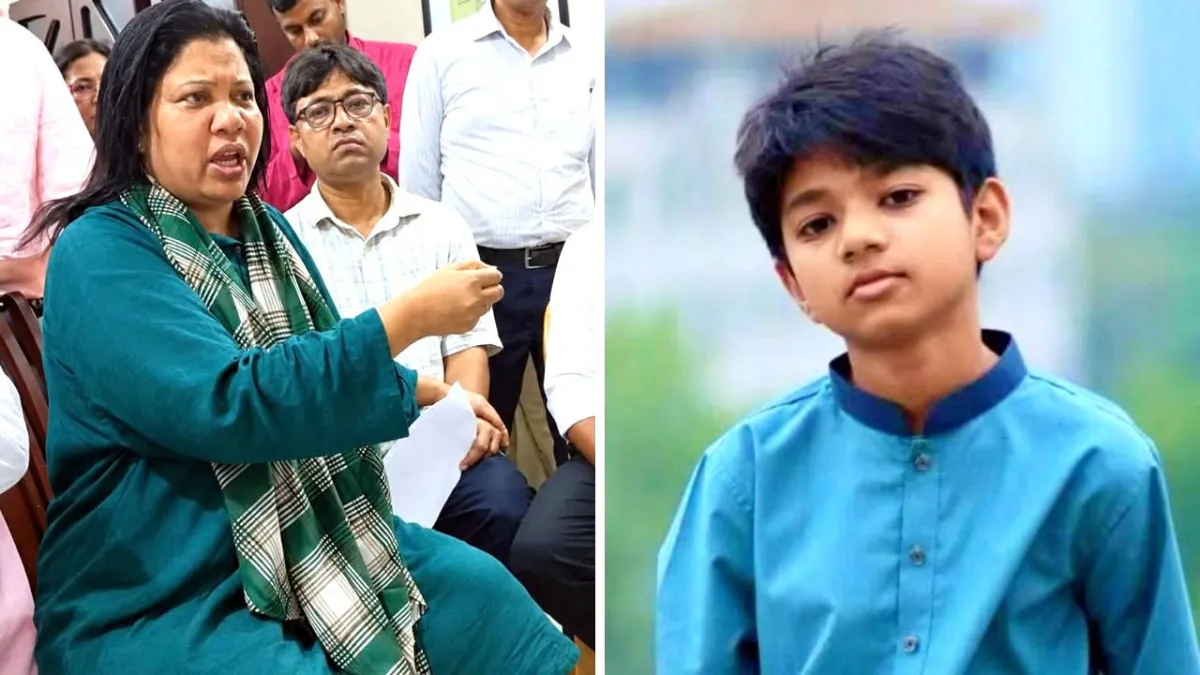 অপ্রতীমকে অপরাধের সাথে জড়ানোর চেষ্টা হচ্ছে : মা নাহিদা