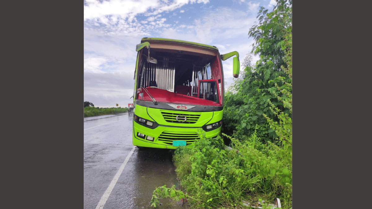 মুকসুদপুরে বাসের চাপায় পথচারী নিহত