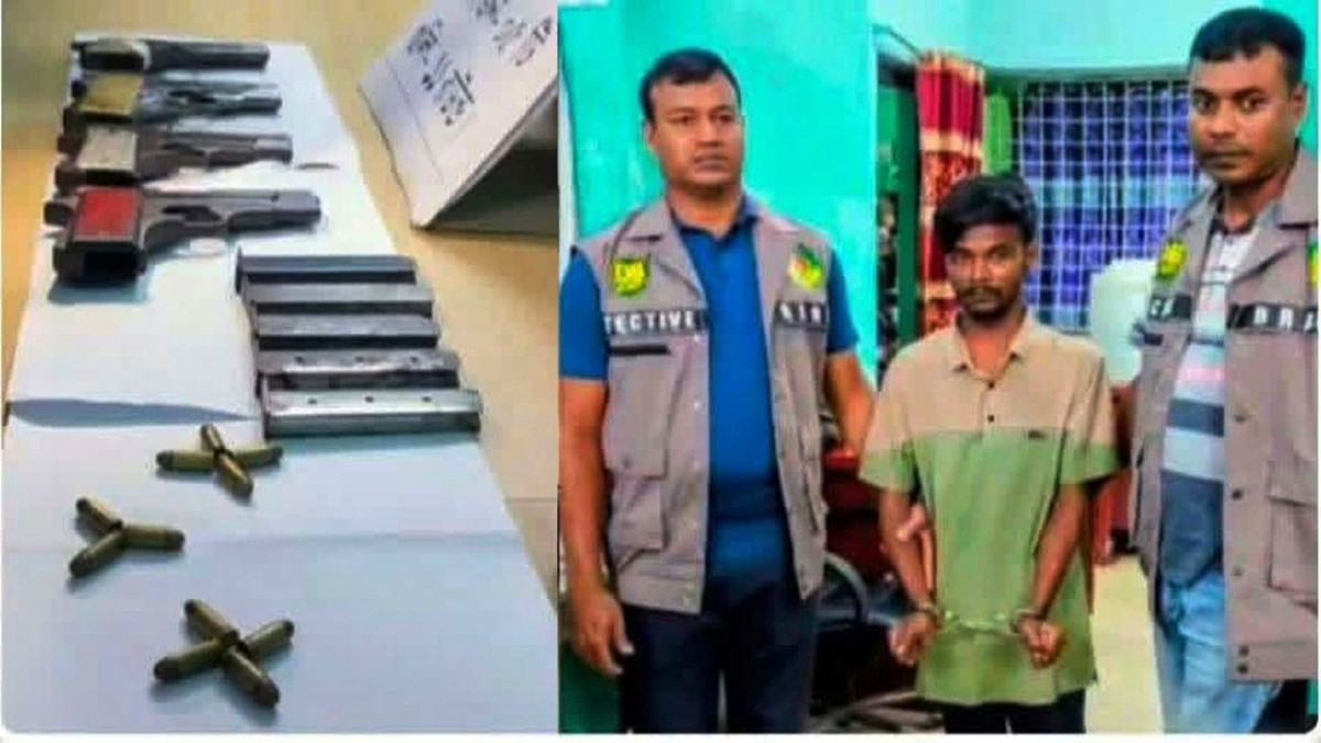 খুলনায় অস্ত্রসহ সন্ত্রাসী রিফাত গ্রেফতার