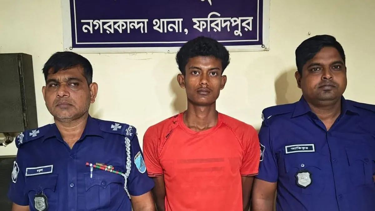 নগরকান্দায় মাদক সেবনের প্রতিবাদ করায় কলেজছাত্রকে কুপিয়ে জখম