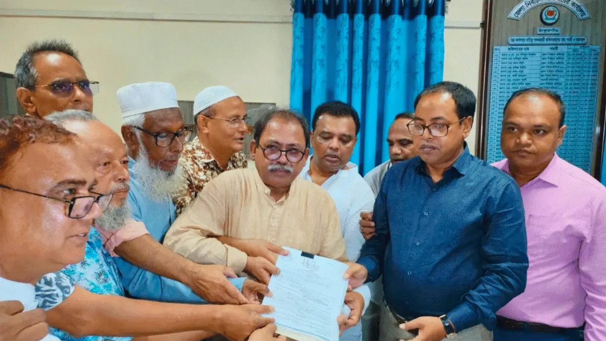 ঠাকুরগাঁও-১ উপনির্বাচনে মনোনয়নপত্র জমা দিলেন বিএনপির মির্জা ফয়সল