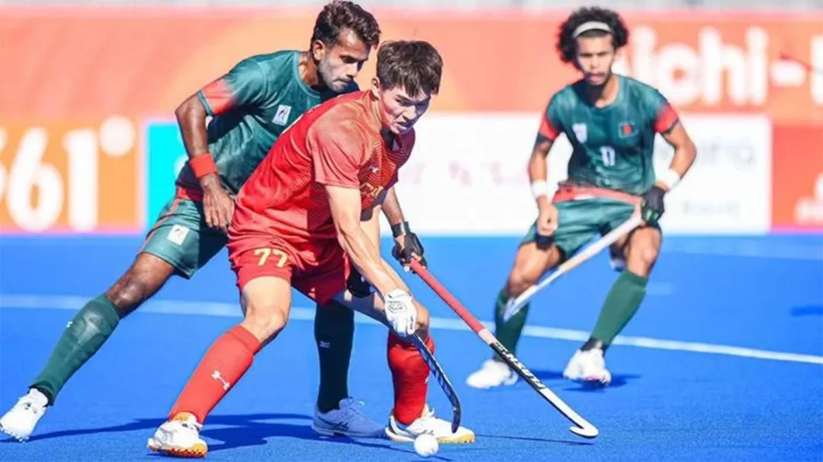 চীনের কাছে বড় ব্যবধানে হারলো বাংলাদেশ