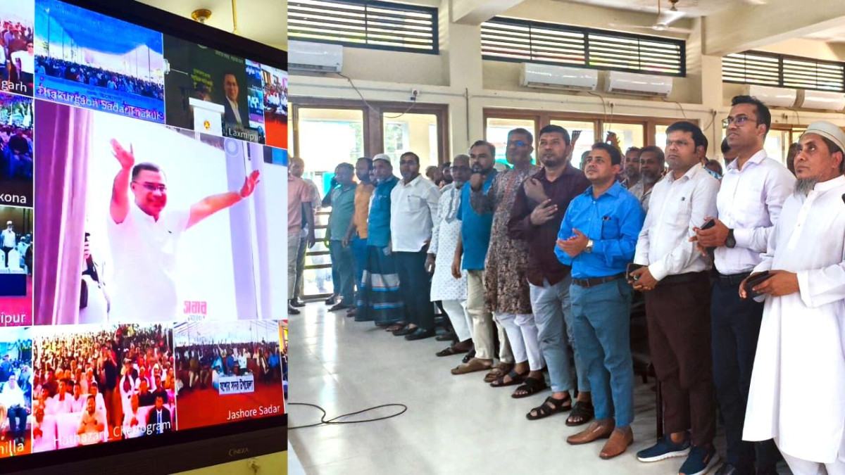গোয়াইনঘাটে ১২৮৬ কৃষকের মাঝে কৃষক কার্ড বিতরণ করলেন প্রধানমন্ত্রী