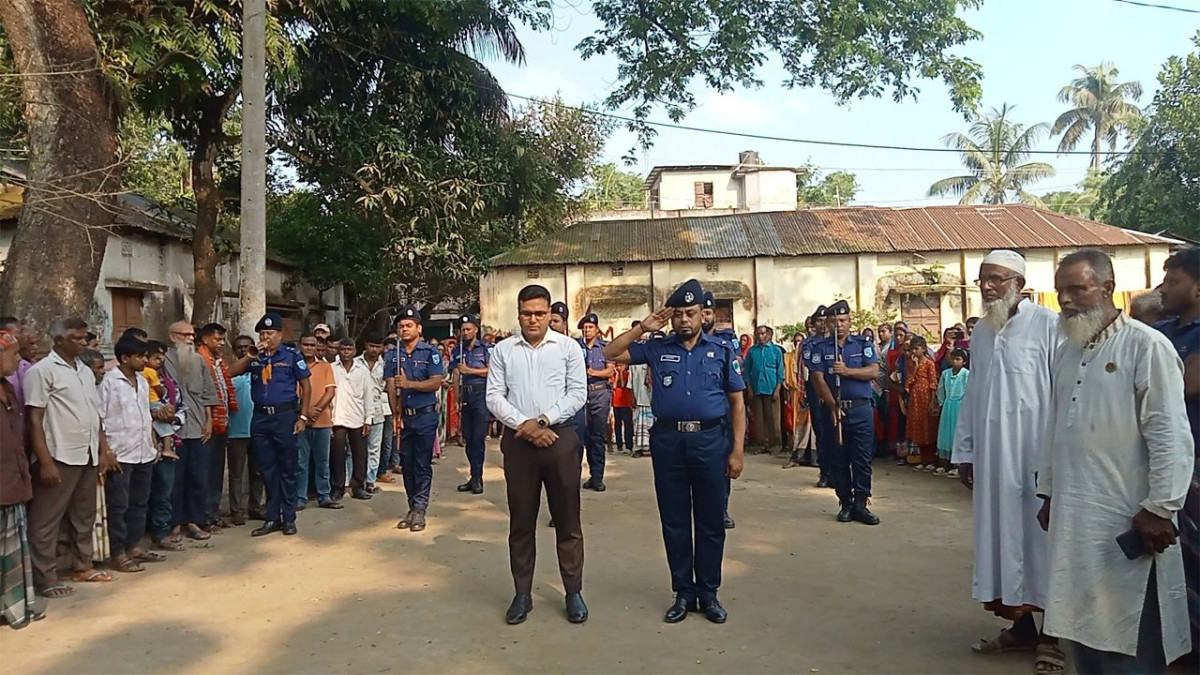 রাষ্ট্রীয় মর্যাদায় বীরাঙ্গনা ফুলমতির অন্ত্যেষ্টিক্রিয়া সম্পন্ন