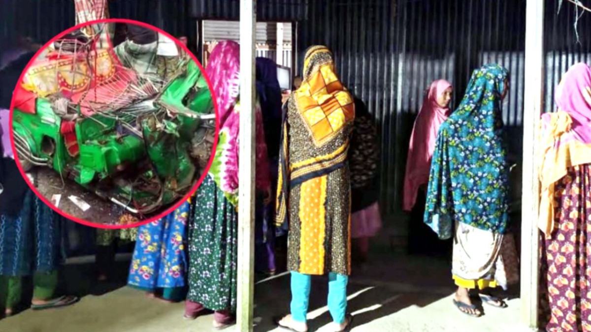 সড়ক দুর্ঘটনায় অন্তঃসত্ত্বা নারীসহ একই পরিবারের ৪ জন নিহত