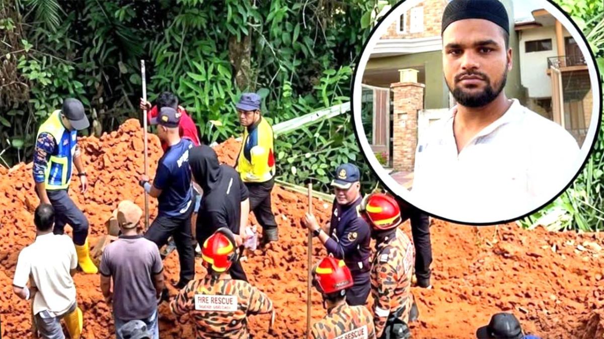 নিখোঁজ বাংলাদেশী শ্রমিকের লাশ মাটি খুঁড়ে বের করল কুকুর