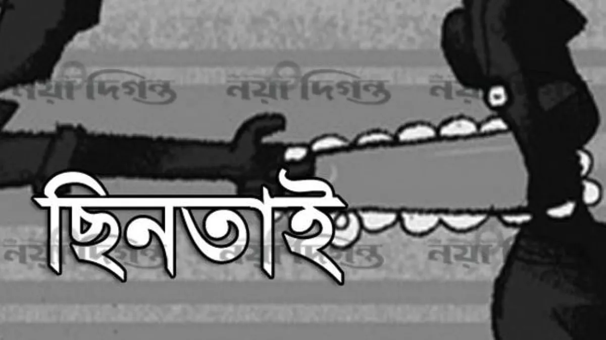 ধুনটে অস্ত্রের মুখে ব্যবসায়ীর হাত বেঁধে কাপড়সহ টাকা ছিনতাই