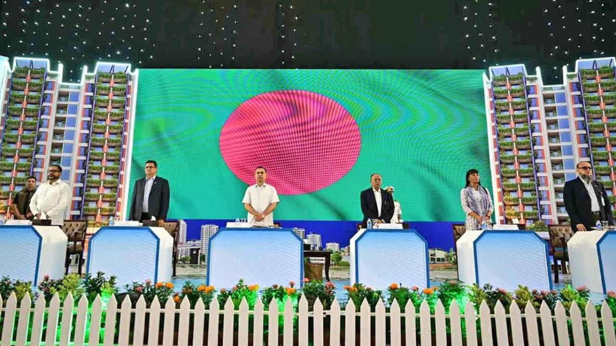 বিশ্ব বসতি দিবসের আলোচনা সভায় যোগ দিলেন প্রধানমন্ত্রী