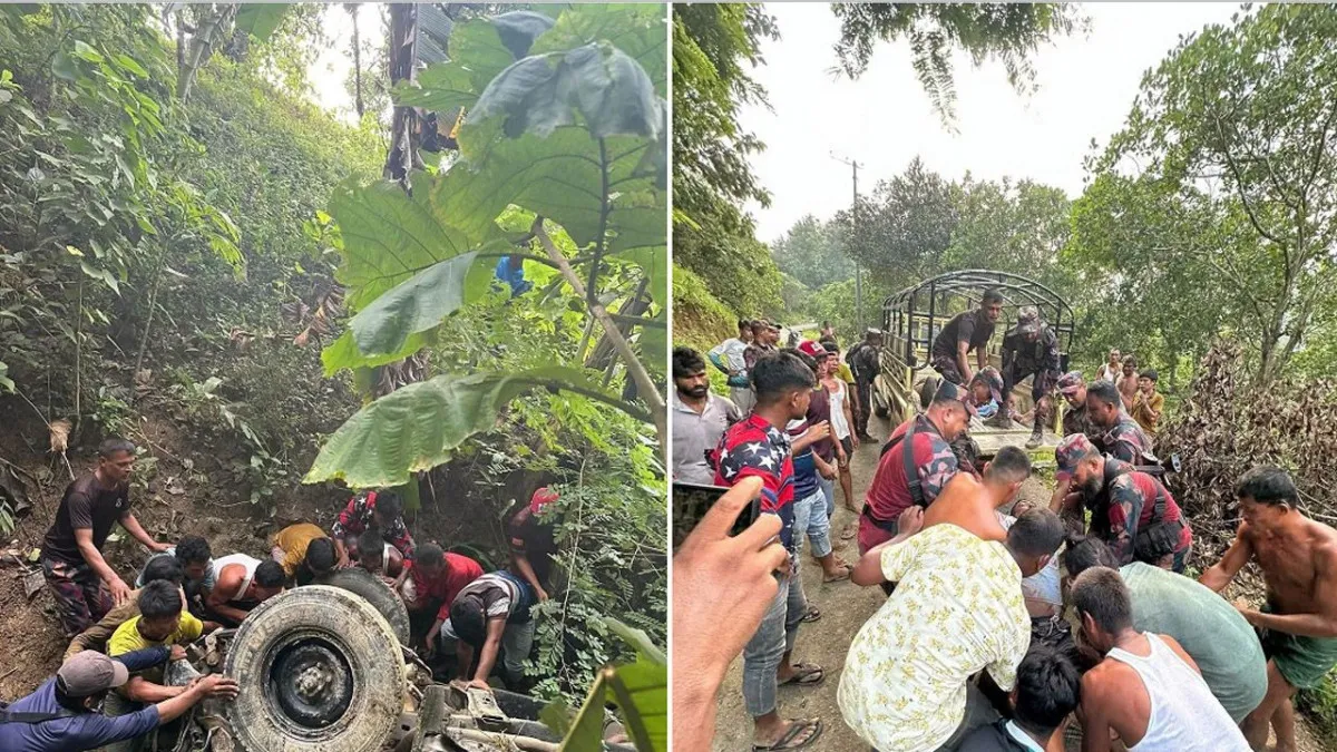 বান্দরবানে পর্যটকবাহী জিপ খাদে পড়ে নিহত ২, আহত ৫