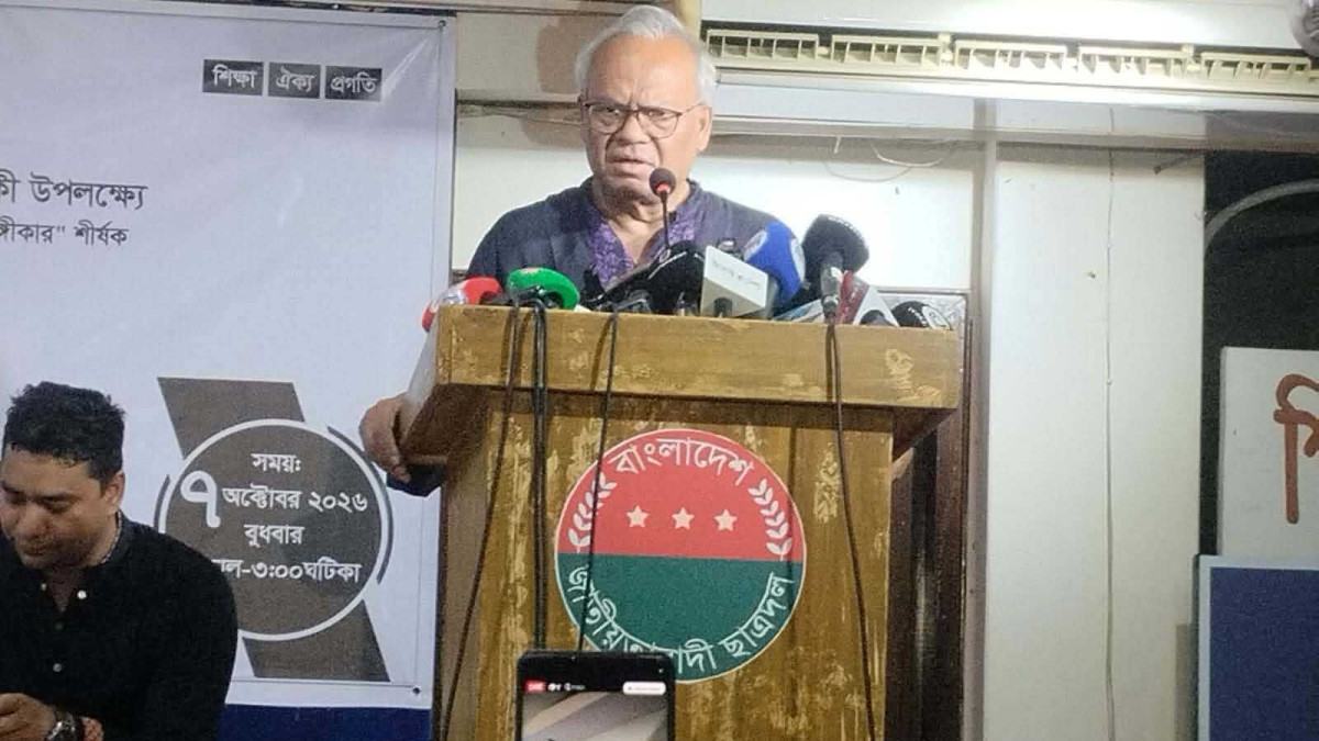 স্বাধীন, সার্বভৌমত্ব ভূখণ্ড রক্ষায় জাতীয়তাবাদী শক্তি শেষ রক্তবিন্দু পর্যন্ত লড়াই করে যাবে : রিজভী