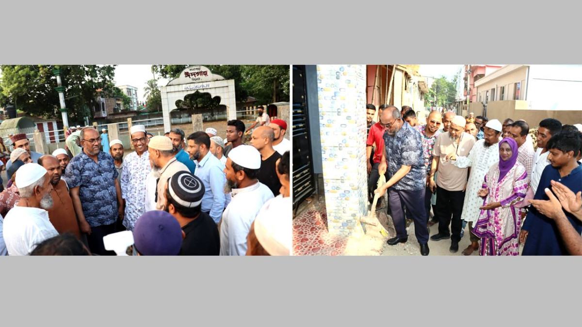 নাগরিক সুবিধা বাড়াতে সড়ক ও ড্রেনেজ ব্যবস্থার উন্নয়ন করা হচ্ছে