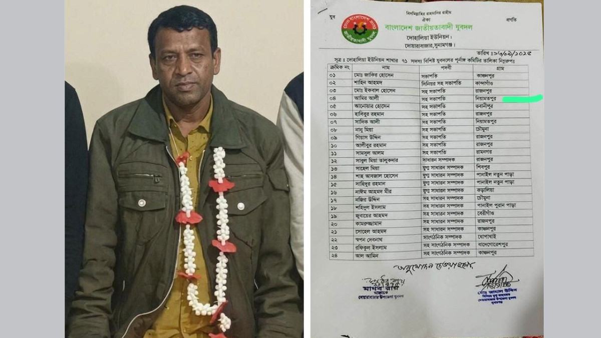 দোয়ারাবাজারে সুদের টাকা নিয়ে বিরোধ, গৃহবধূকে ধর্ষণচেষ্টার অভিযোগ যুবদল নেতার বিরুদ্ধে