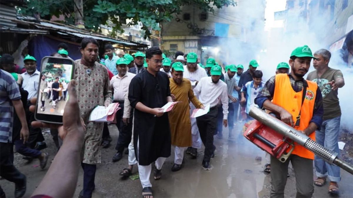 ডেঙ্গু প্রতিরোধে সিটি করপোরেশনের ব্যর্থতায় নগরবাসী ঝুঁকিতে : সাদিক কায়েম