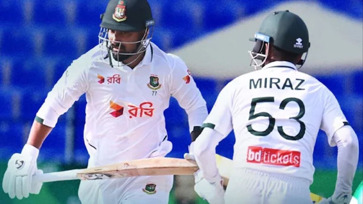 বাংলাদেশের বিপক্ষে দ্বিতীয় দিন শেষে ভালো অবস্থানে আফগানিস্তান