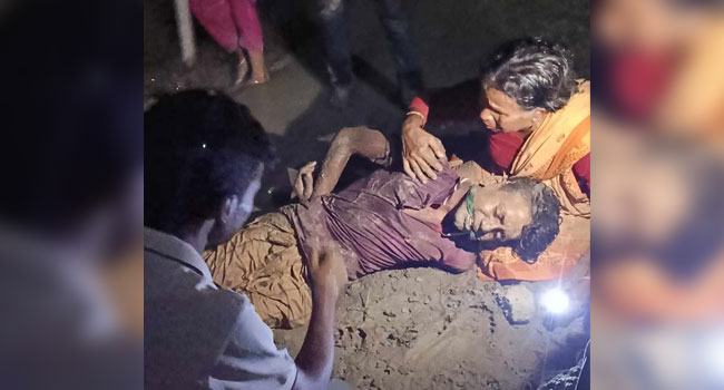 হাত-পা-মুখ বাঁধা অবস্থায় বালুচর থেকে আহত স্কুলছাত্র উদ্ধার
