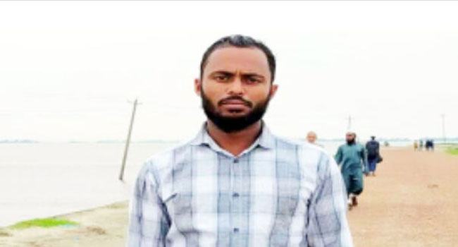 শাল্লায় নদীতে ডুবে যুবক নিখোঁজ