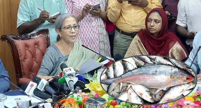 ভারতকে ইলিশ দেয়ার কারণ জানালেন উপদেষ্টা