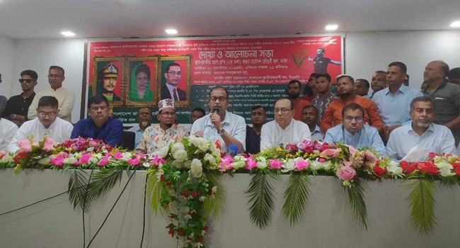 আওয়ামী ফ্যাসিজম ধ্বংস হয়ে গেছে এটা মনে করা যাবে না : শামসুজ্জামান দুদু