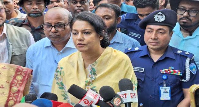 আমাদের সরকারি পর্যায়ে নীরবতার দিন শেষ, ভারতকে উদ্দেশ করে রিজওয়ানা