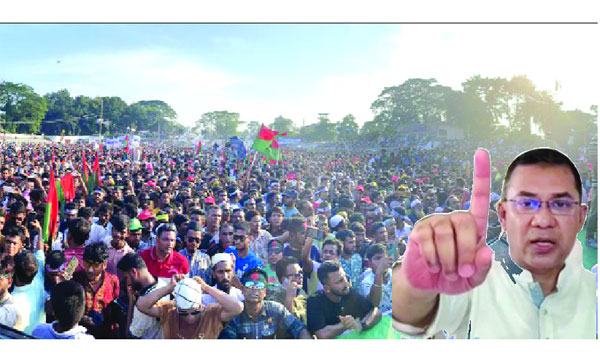 স্বৈরাচারের পতনেই সব বিপদ কেটে যায়নি : তারেক রহমান