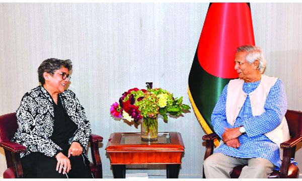 নিউ ইয়র্ক থেকে ঢাকার পথে প্রধান উপদেষ্টা