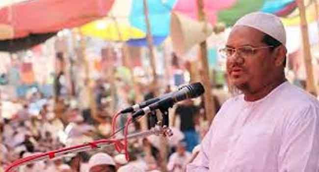 ইসরাইল হচ্ছে ডাকাত, তাকে সহযোগিতা করছে আমেরিকা : চরমোনাই পীর