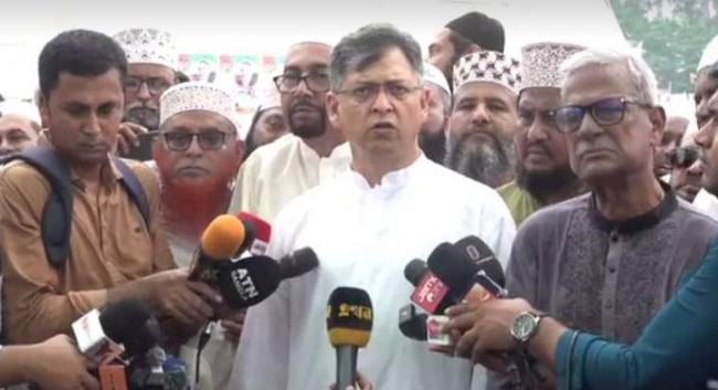 ছাত্র জনতার বিপ্লবের আকাঙ্ক্ষার মধ্য দিয়ে সকল ষড়যন্ত্র ভেসে যাবে : সালাহউদ্দিন আহমেদ