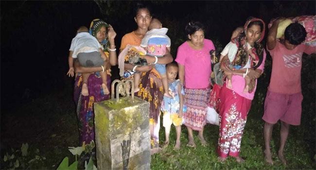 নাইক্ষ‍্যংছড়ি সীমান্তে মিয়ানমারের ৯ জন হিন্দু নাগরিক অনুপ্রবেশ, পরে পুশব্যাক