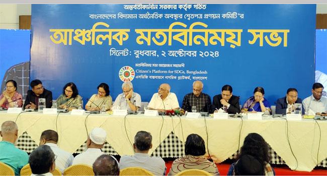 মানুষের ভাগ্যোন্নয়নে কার্যকর ও শক্তিশালী শ্বেতপত্র চাই : দেবপ্রিয় ভট্টাচার্য