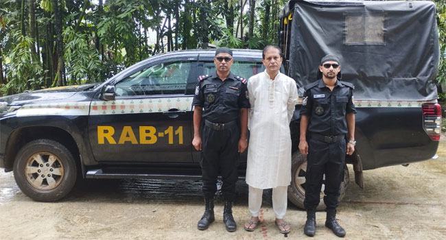 নোয়াখালীতে ইউপি চেয়ারম্যান গ্রেফতার