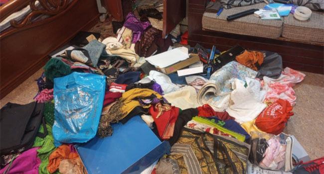 ফতুল্লায় পলাতক শ্রমিক লীগ নেতার বাড়িতে রহস্যজনক ডাকাতি!