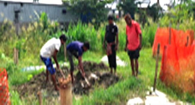 ভাঙ্গায় ২ মাস পর কবর থেকে যুবকের লাশ উত্তোলন