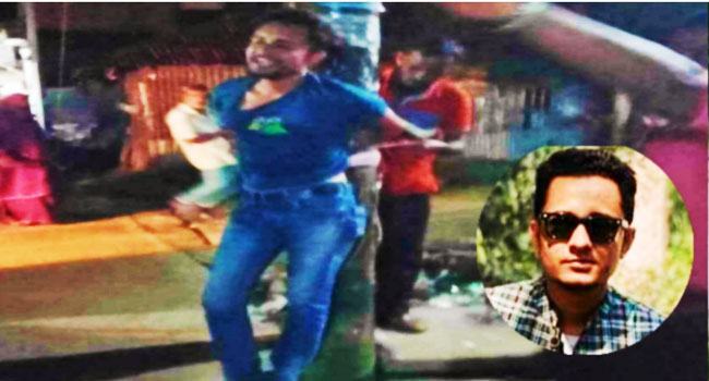 যুবলীগ নেতাকে বৈদ্যুতিক খাম্বায় বেঁধে জুতাপেটা করার অভিযোগ