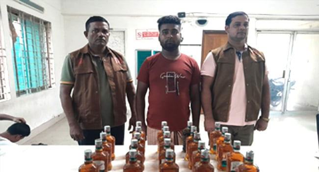জামালপুরে পুলিশের অভিযানে ২ মাদককারবারি আটক