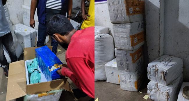শ্রীমঙ্গলে ভারতীয় মোবাইল সরঞ্জাম উদ্ধার