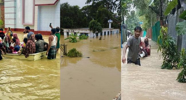 বন্যায় তিন জেলায় ১০ জনের প্রাণহানি, ক্ষতিগ্রস্ত ২ লাখ ৩৮ হাজার