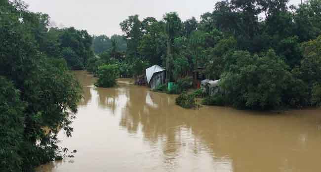 হালুয়াঘাটে বন্যা পরিস্থিতি স্থিতিশীল, পানিবন্দী ৫০ হাজার মানুষ