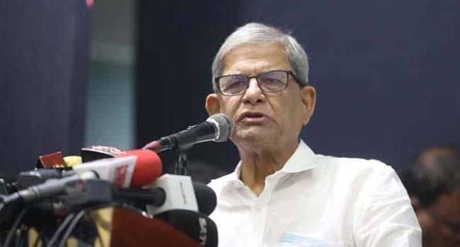 বাংলাদেশের গণতান্ত্রিক আন্দোলনের ইতিহাসে শহীদ জেহাদ এক চিরস্মরণীয় নাম : মির্জা ফখরুল