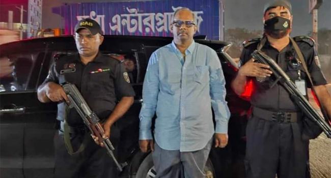 সাবেক এমপি মানিককে কারাগারে প্রেরণ