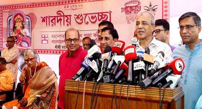 দুর্গাপূজার দশমী পর্যন্ত বিশেষ নিরাপত্তা ব্যবস্থা থাকবে : স্বরাষ্ট্র উপদেষ্টা