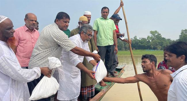 বন্যায় ক্ষতিগ্রস্তদের পর্যাপ্ত ত্রাণ ও পুনর্বাসন কর্মসূচি গ্রহণ করুন : প্রিন্স