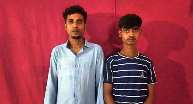 আখাউড়ায় দুই ভারতীয় নাগরিক আটক